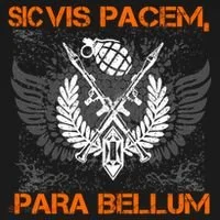 Si Vis Pacem Para Bellum Peace War Bucket Hat thumb 4
