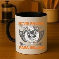 Si Vis Pacem Para Bellum Peace War Coffee Mug thumb 4