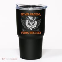 Si Vis Pacem Para Bellum Peace War Tumbler thumb 0