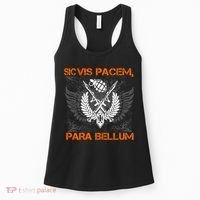 Si Vis Pacem Para Bellum Peace War Women's Tank Top thumb 0