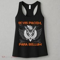 Si Vis Pacem Para Bellum Peace War Women's Tank Top thumb 3