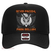 Si Vis Pacem Para Bellum Peace War Hat thumb 0