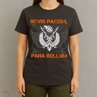 Si Vis Pacem Para Bellum Peace War T-Shirt thumb 4