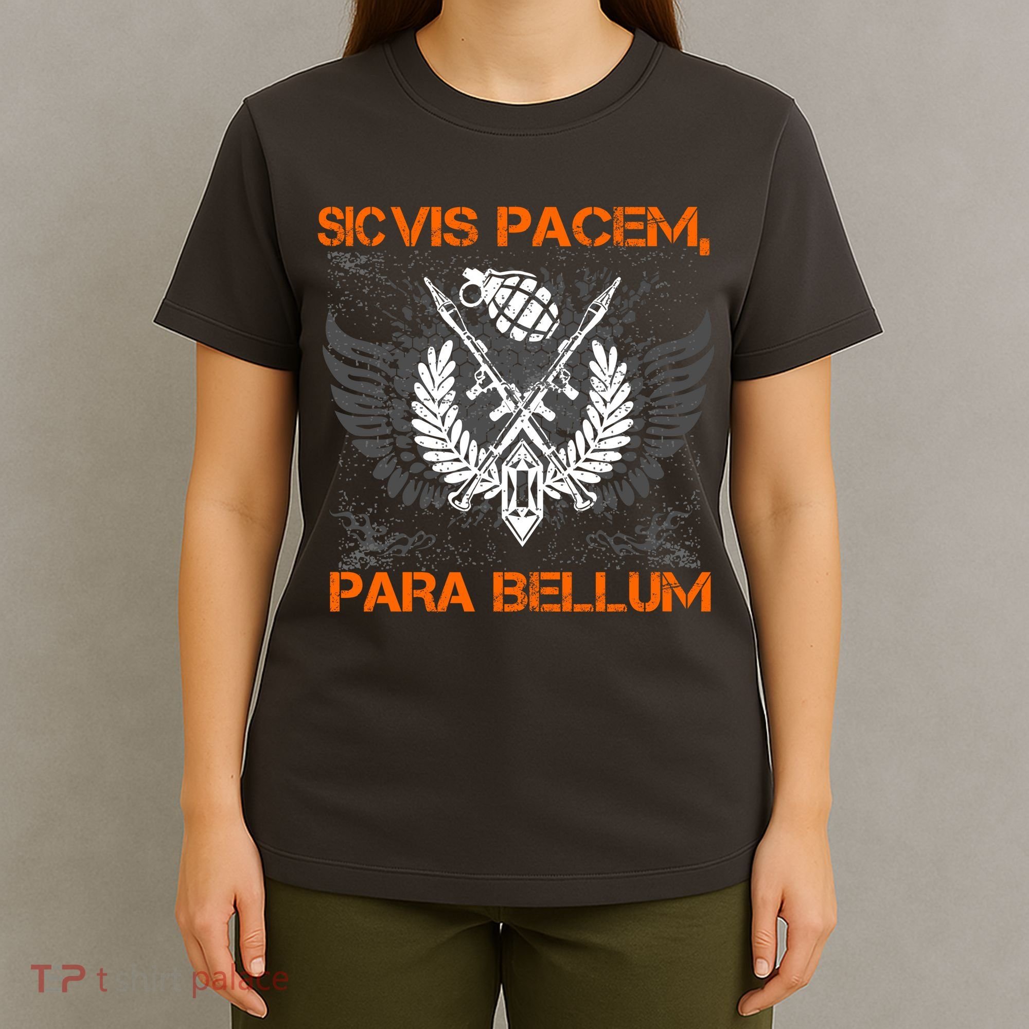 Si Vis Pacem Para Bellum Peace War T-Shirt