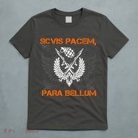 Si Vis Pacem Para Bellum Peace War T-Shirt thumb 5