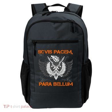 Si Vis Pacem Para Bellum Peace War Backpack