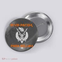 Si Vis Pacem Para Bellum Peace War Button thumb 0