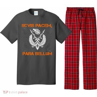 Si Vis Pacem Para Bellum Peace War Pajama Set
