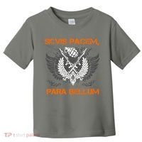 Si Vis Pacem Para Bellum Peace War Toddler T-Shirt thumb 0