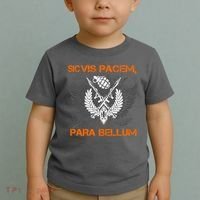 Si Vis Pacem Para Bellum Peace War Toddler T-Shirt thumb 2