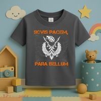 Si Vis Pacem Para Bellum Peace War Toddler T-Shirt thumb 3
