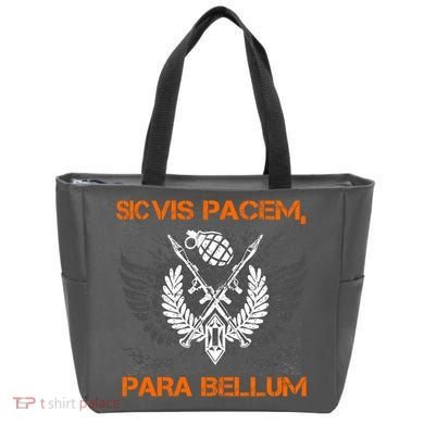 Si Vis Pacem Para Bellum Peace War Tote Bag