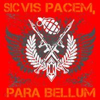 Si Vis Pacem Para Bellum Peace War Santa Hat thumb 1