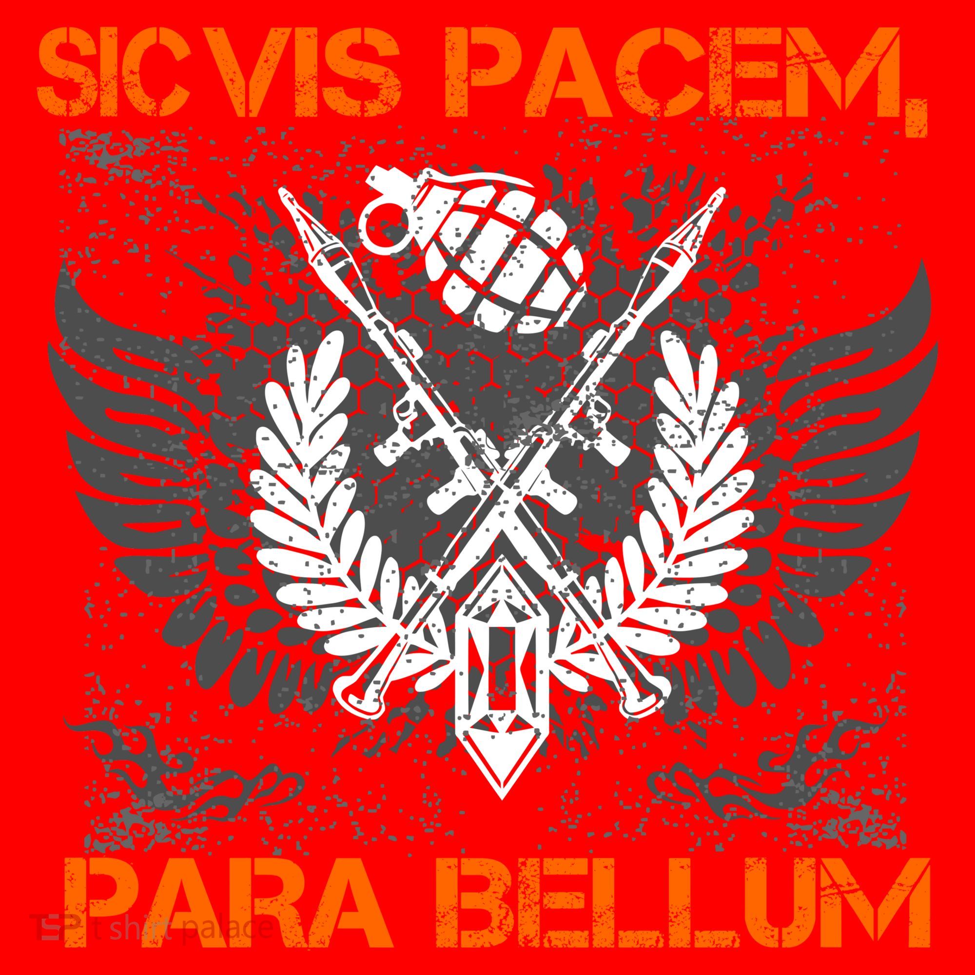 Si Vis Pacem Para Bellum Peace War Santa Hat