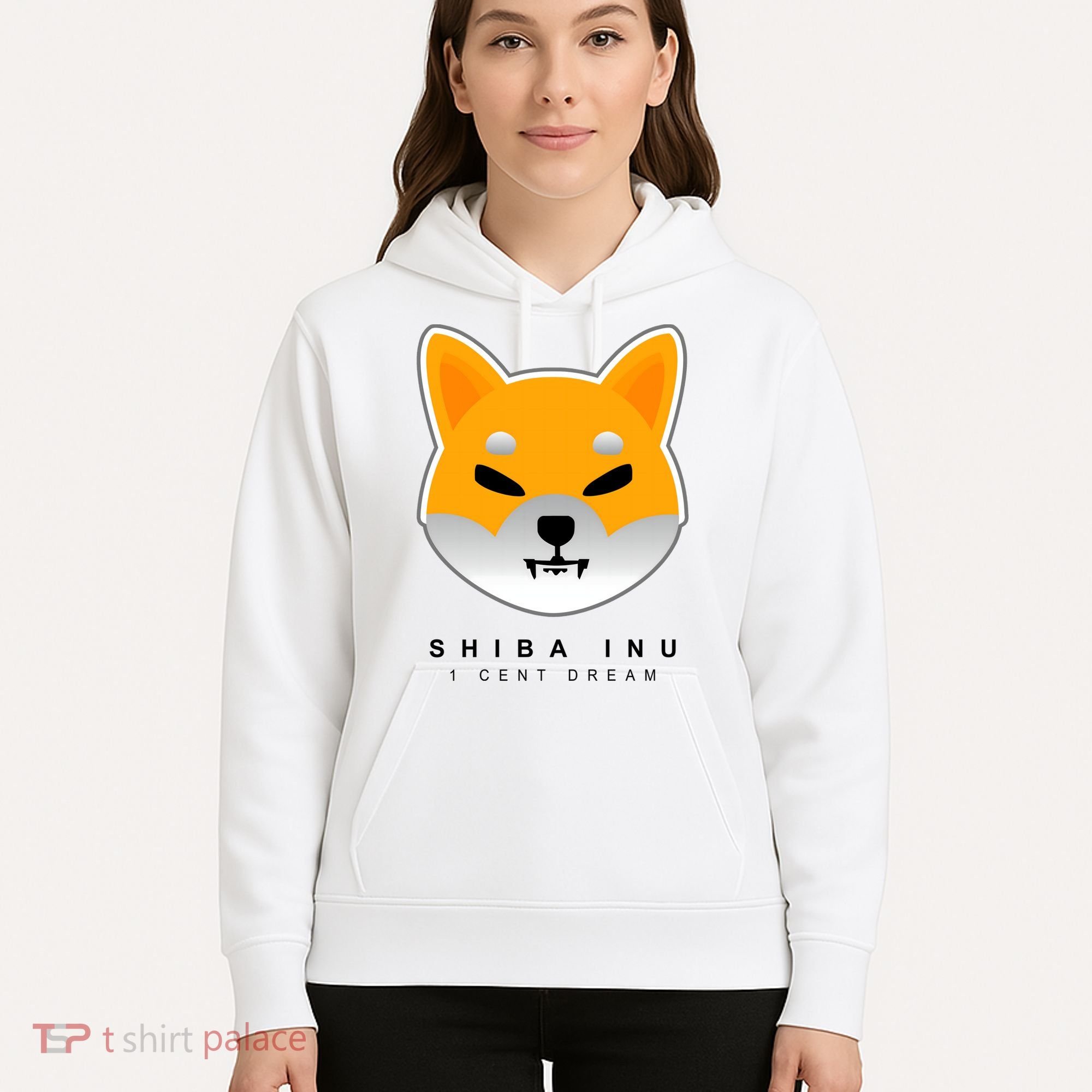 Shiba Inu 1 Cent Dream Crypto Trading Hoodie