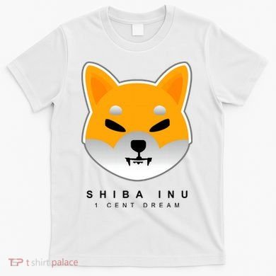 Shiba Inu 1 Cent Dream Crypto Trading T-Shirt