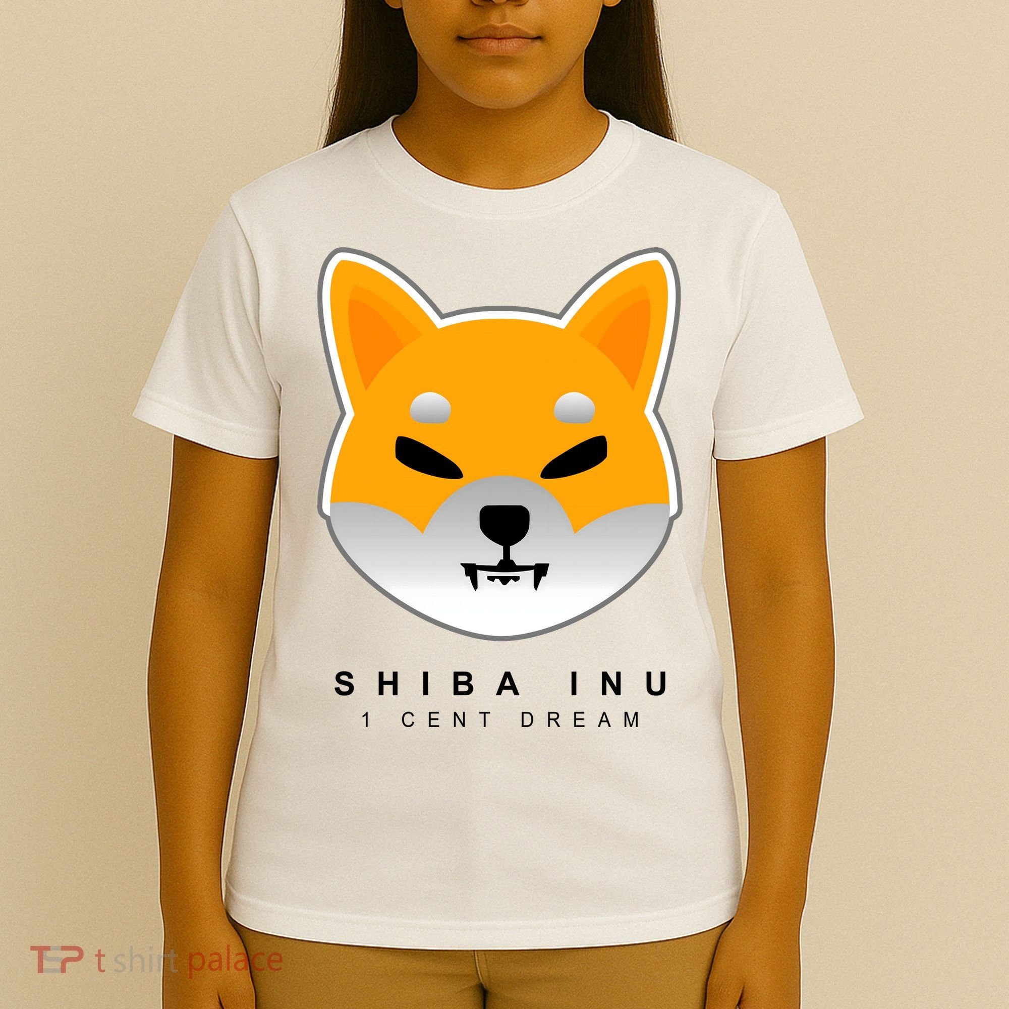 Shiba Inu 1 Cent Dream Crypto Trading T-Shirt