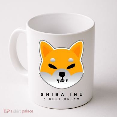 Shiba Inu 1 Cent Dream Crypto Trading Coffee Mug