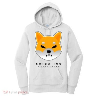 Shiba Inu 1 Cent Dream Crypto Trading Women's Hoodie