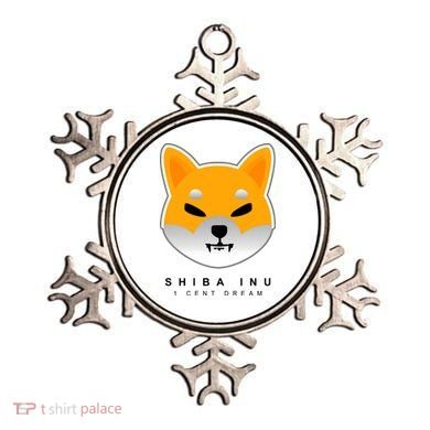 Shiba Inu 1 Cent Dream Crypto Trading Ornament