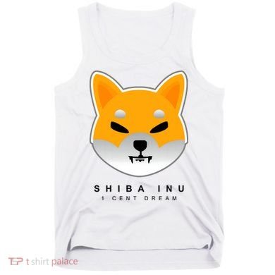 Shiba Inu 1 Cent Dream Crypto Trading Tank Top