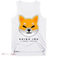 Shiba Inu 1 Cent Dream Crypto Trading Tank Top thumb 0