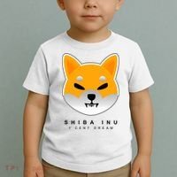 Shiba Inu 1 Cent Dream Crypto Trading Toddler T-Shirt thumb 2