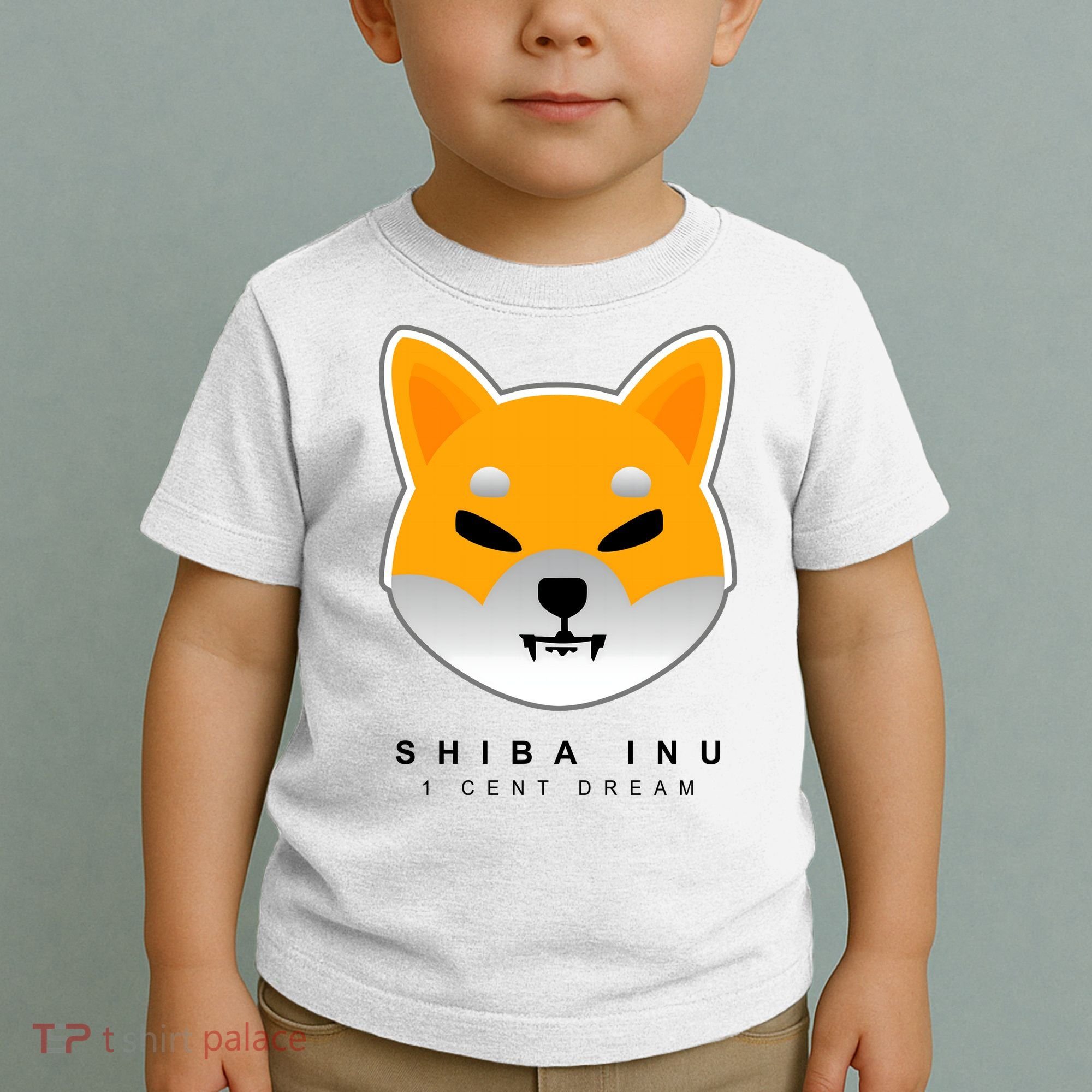 Shiba Inu 1 Cent Dream Crypto Trading Toddler T-Shirt