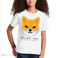 Shiba Inu 1 Cent Dream Crypto Trading Kids T-Shirt thumb 2
