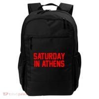 Saturday In Athens Football Cool Gift Backpack thumb 0
