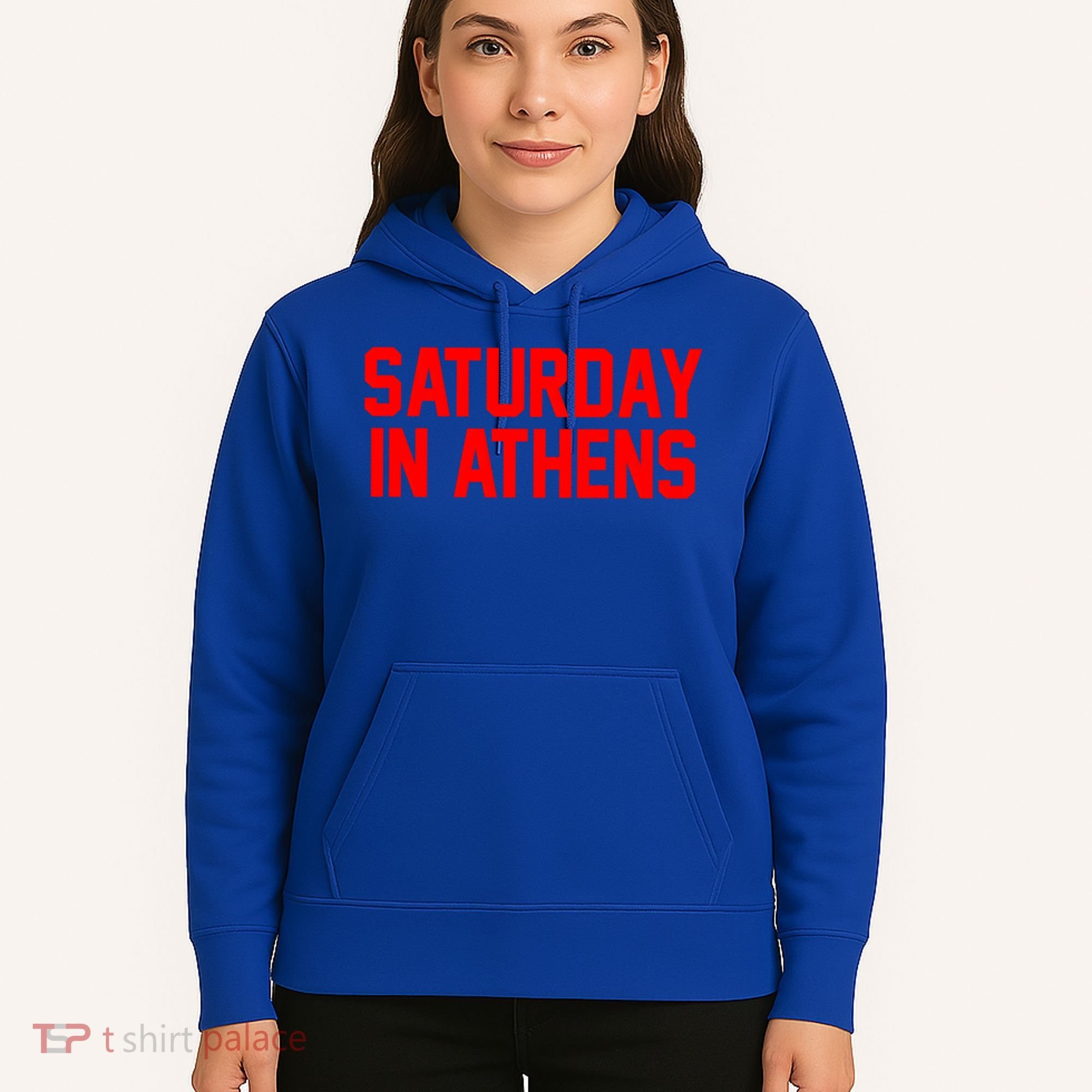 Saturday In Athens Football Cool Gift Hoodie