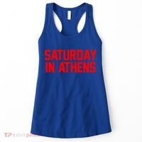 Saturday In Athens Football Cool Gift Women's Tank Top thumb 0