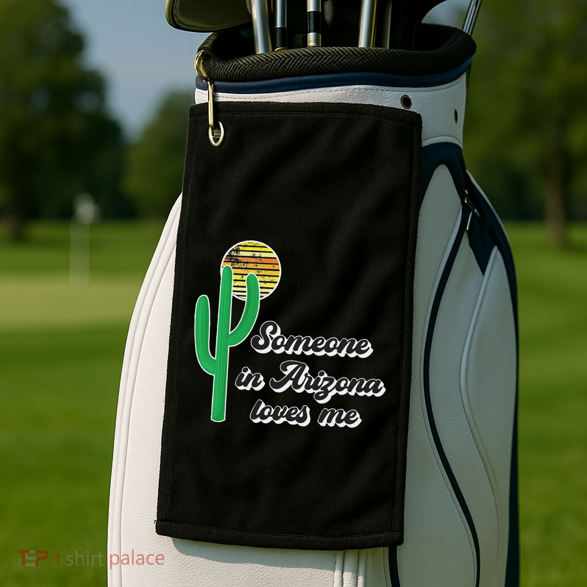 Someone In Arizona Loves Me Golf Towel