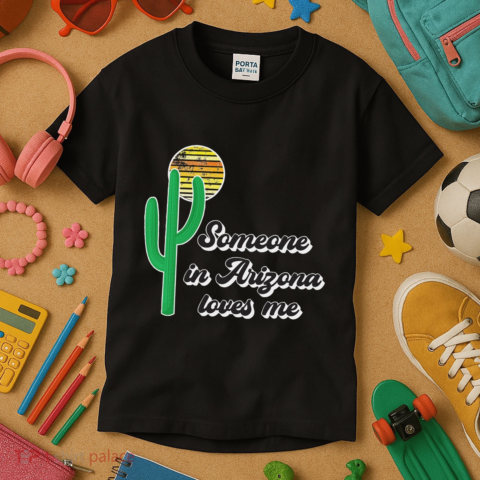 Someone In Arizona Loves Me Kids T-Shirt