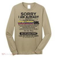 Sorry IM Already Taken By A Freaking Awesome Colombian Long Sleeve Shirt thumb 0
