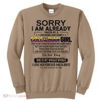 Sorry IM Already Taken By A Freaking Awesome Colombian Sweatshirt thumb 0