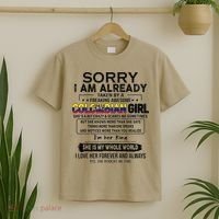 Sorry IM Already Taken By A Freaking Awesome Colombian T-Shirt thumb 2