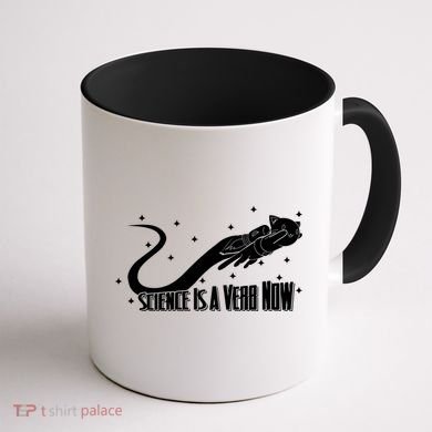 Science Is A Verb Now Coffee Mug back