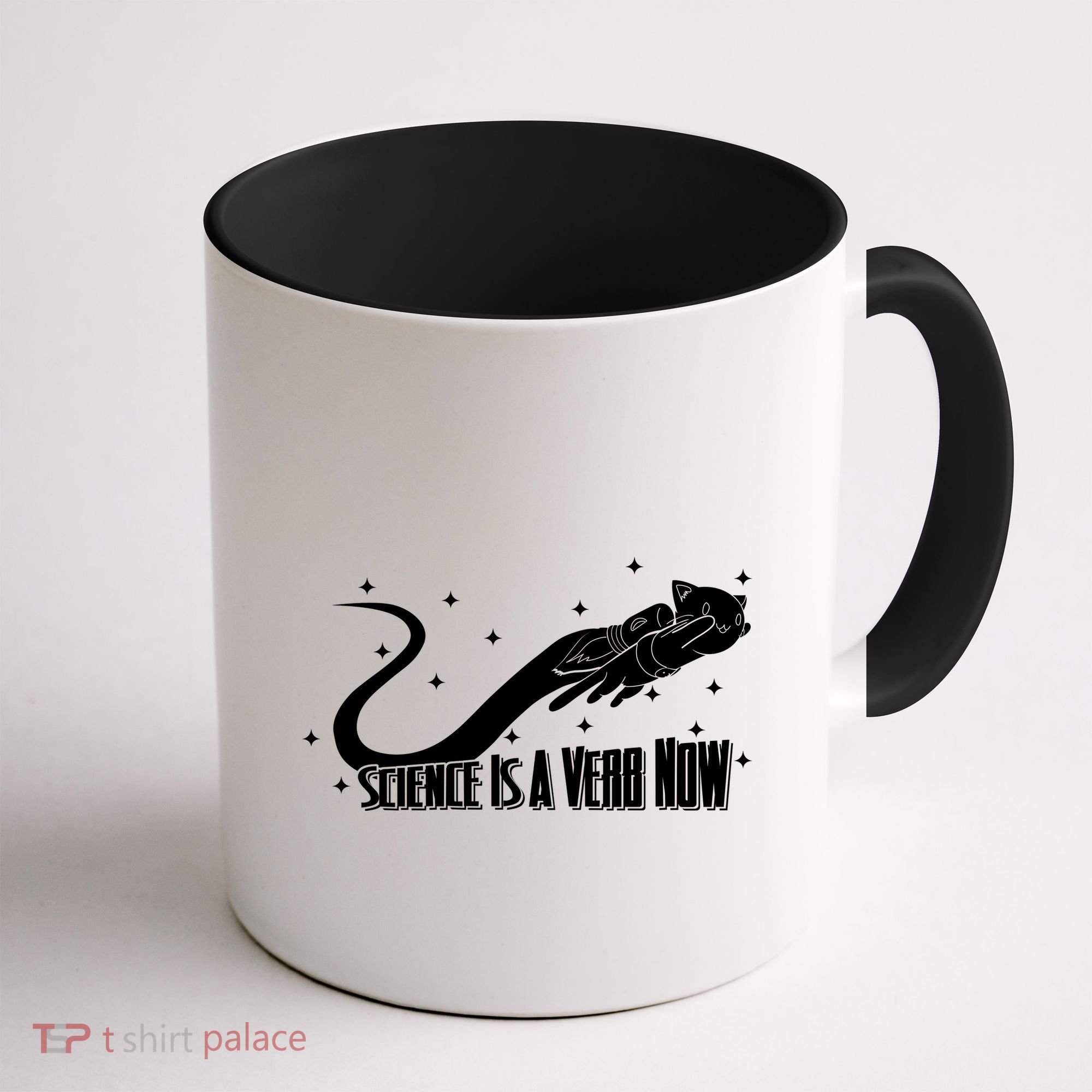 Science Is A Verb Now Coffee Mug