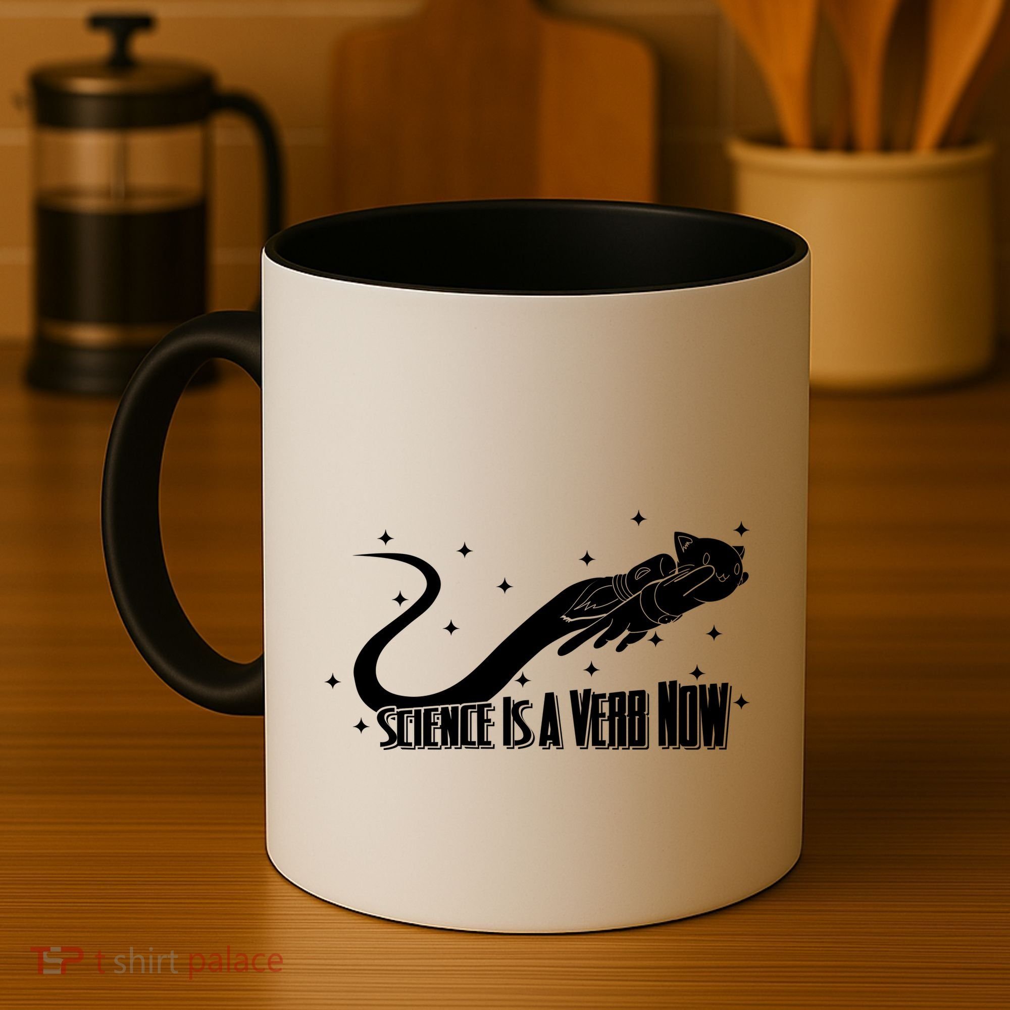 Science Is A Verb Now Coffee Mug