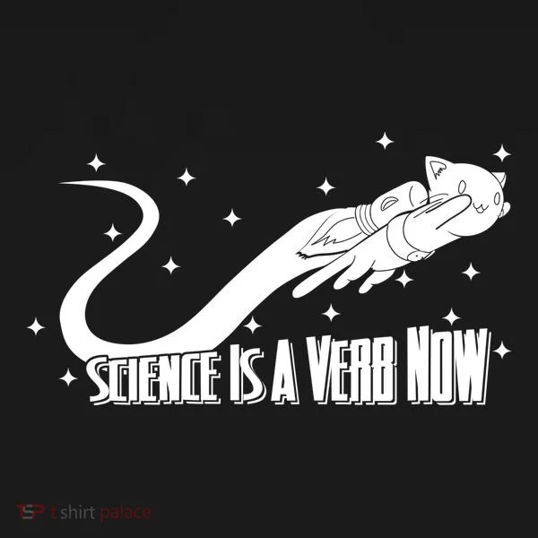 Science Is A Verb Now Women's Hoodie