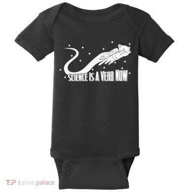 Science Is A Verb Now Baby Bodysuit