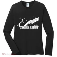 Science Is A Verb Now Women's Long Sleeve Shirt thumb 0