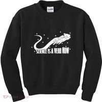Science Is A Verb Now Kids Sweatshirt thumb 0