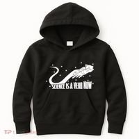 Science Is A Verb Now Kids Hoodie thumb 0