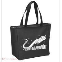 Science Is A Verb Now Tote Bag thumb 2
