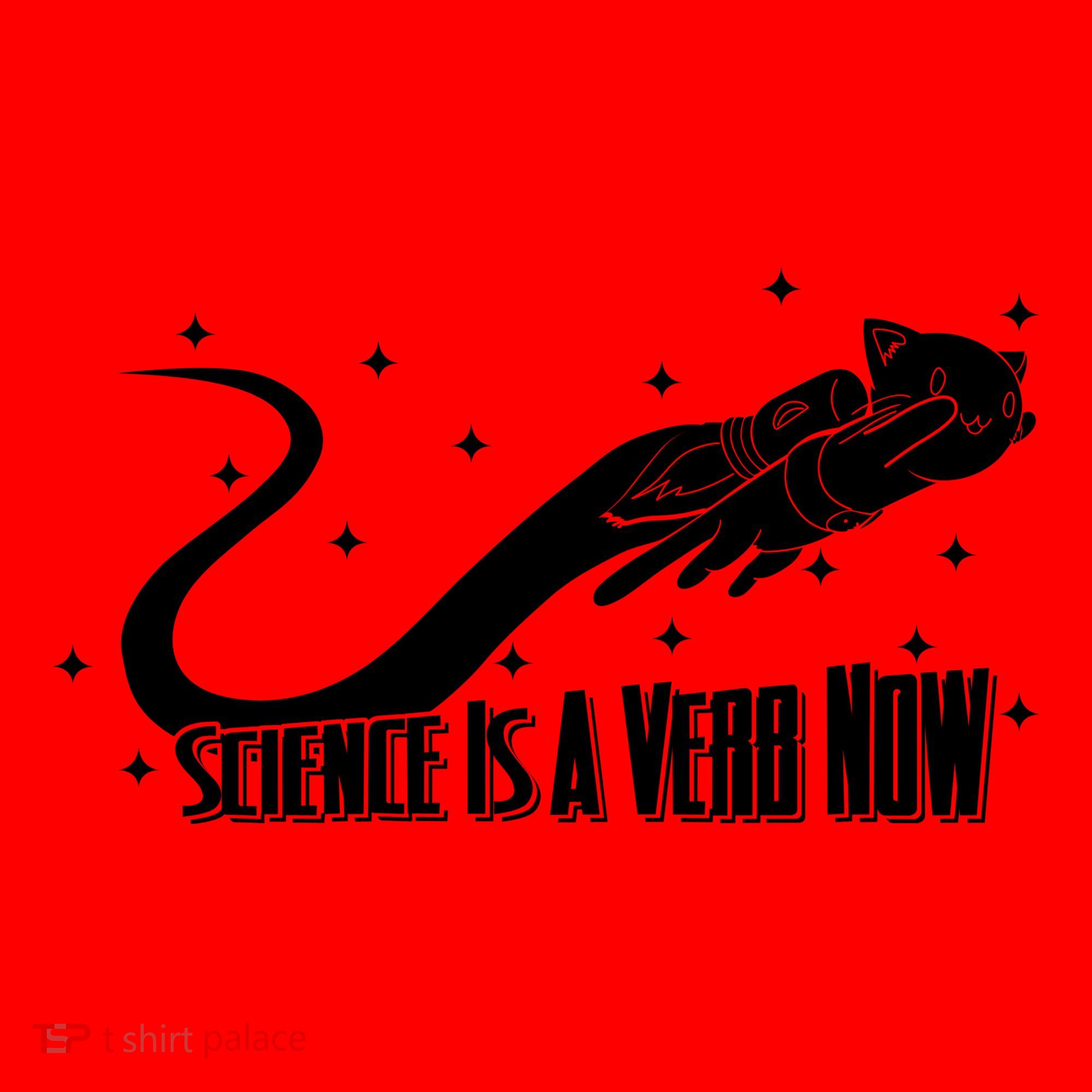 Science Is A Verb Now Santa Hat