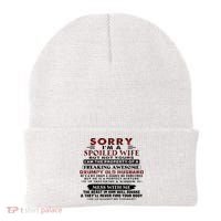 Sorry I'm A Spoiled Wife But Not Yours I Am The Property Beanie thumb 0