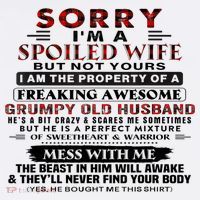 Sorry I'm A Spoiled Wife But Not Yours I Am The Property Women's Hoodie thumb 2