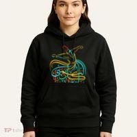 Sufism Islamic Arabic Calligraphy Art Sufi Whirling Hoodie thumb 5
